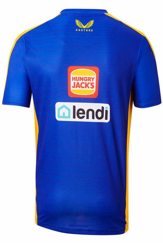 West Coast Eagles AFL Royal Mens Training Shirt