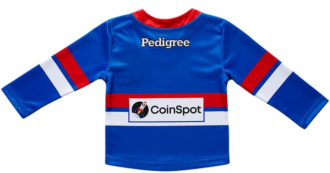 Western Bulldogs Infant Long Sleeve Home Guernsey