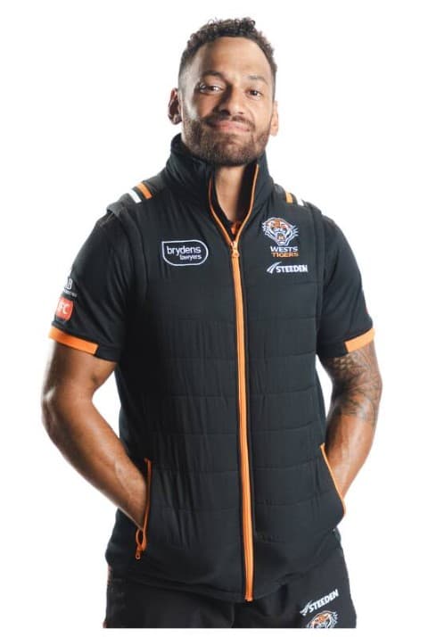Wests Tigers NRL Mens Puffer Vest