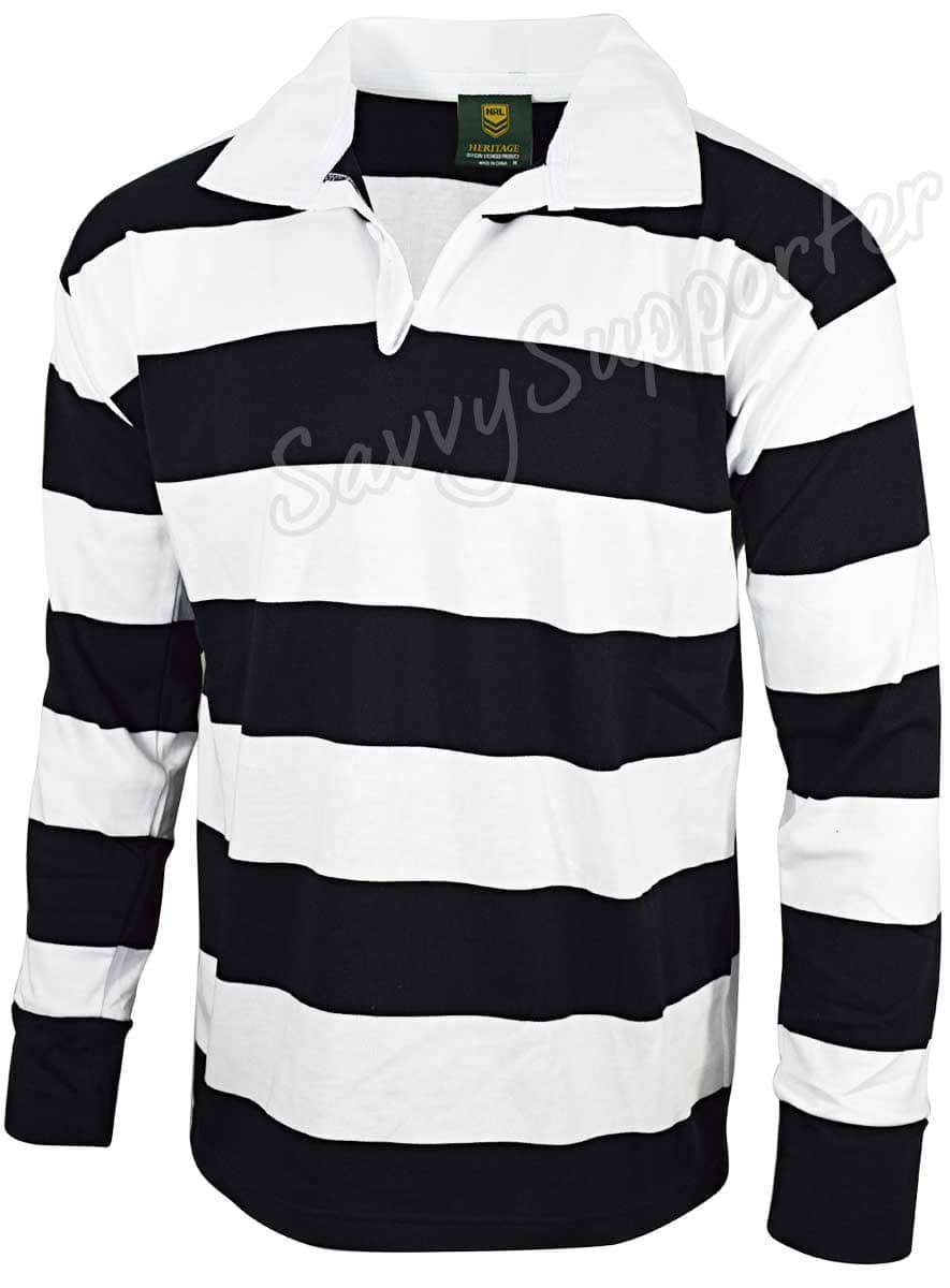 Western Suburbs Magpies 1908 Adults Retro Foundation Jersey