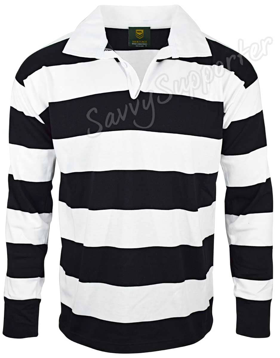Western Suburbs Magpies 1908 Adults Retro Foundation Jersey