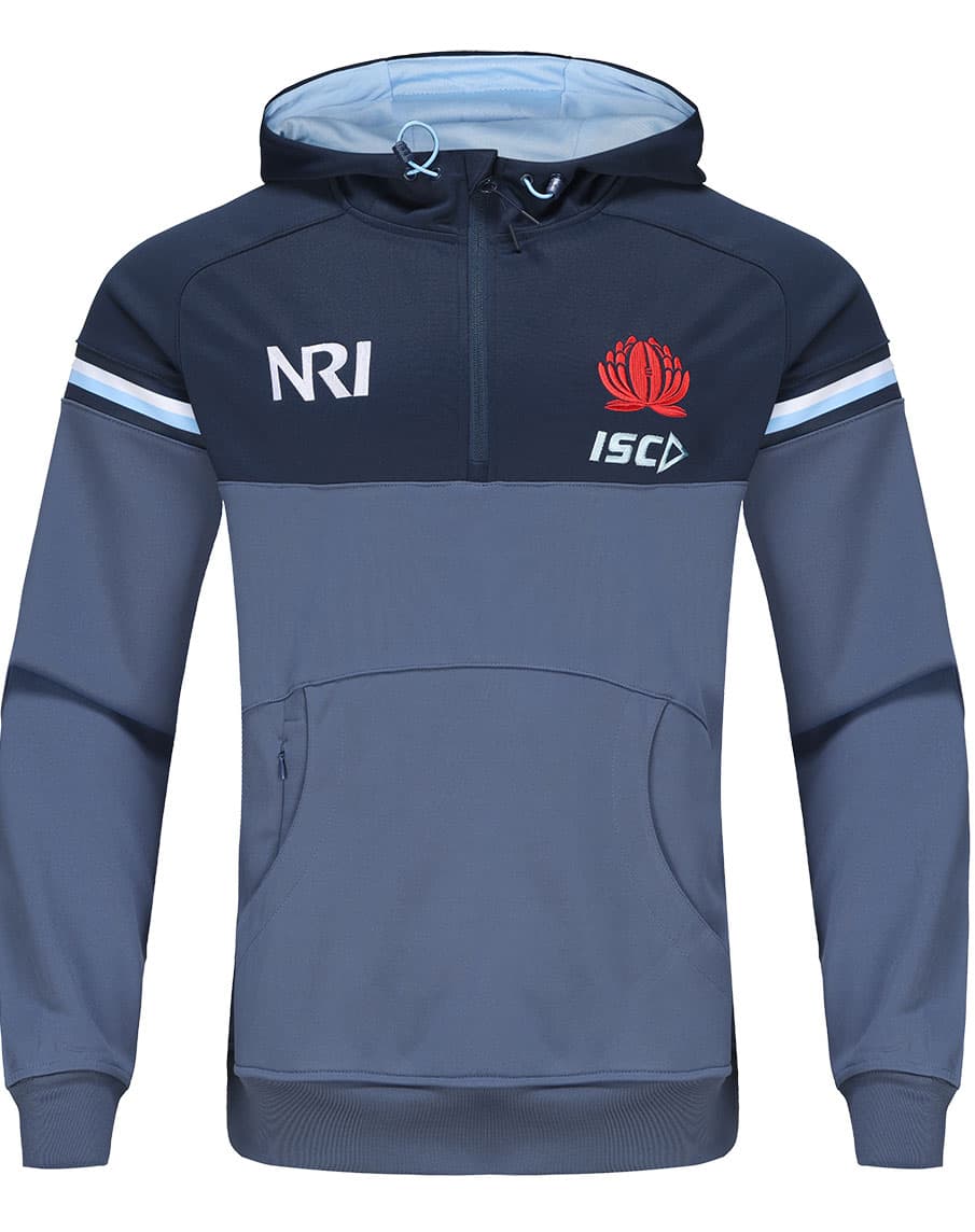 NSW Waratahs 2024 Rugby Union Mens Squad Hoody