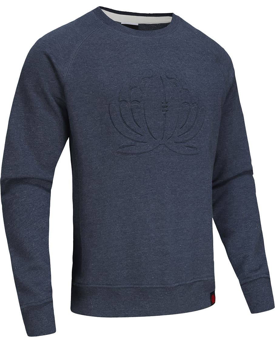 NSW Waratahs 2024 Rugby Union Mens Fleece Crew Jumper