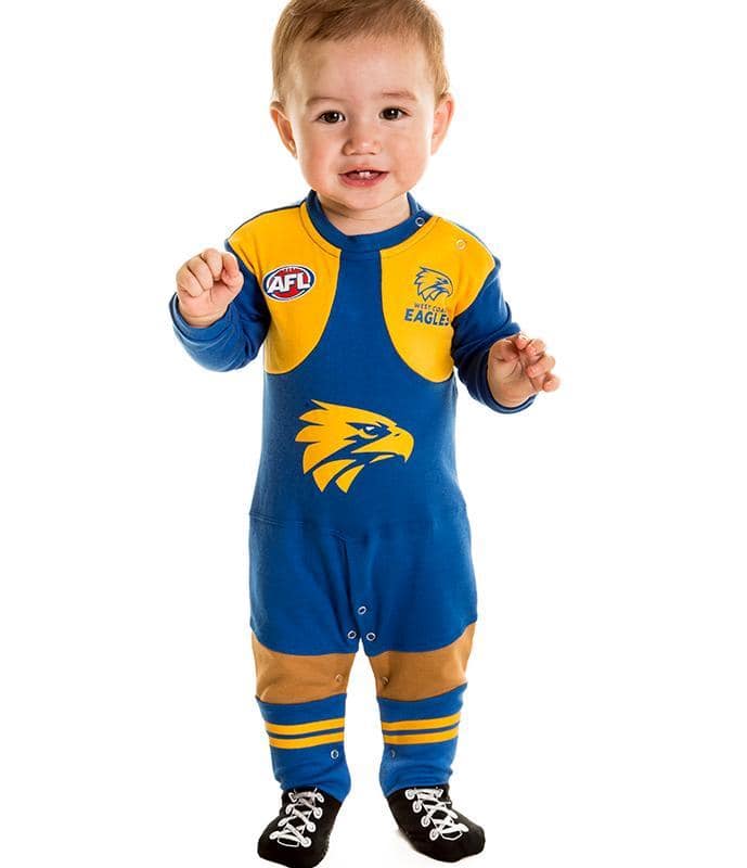 West Coast Eagles AFL Infant Footysuit