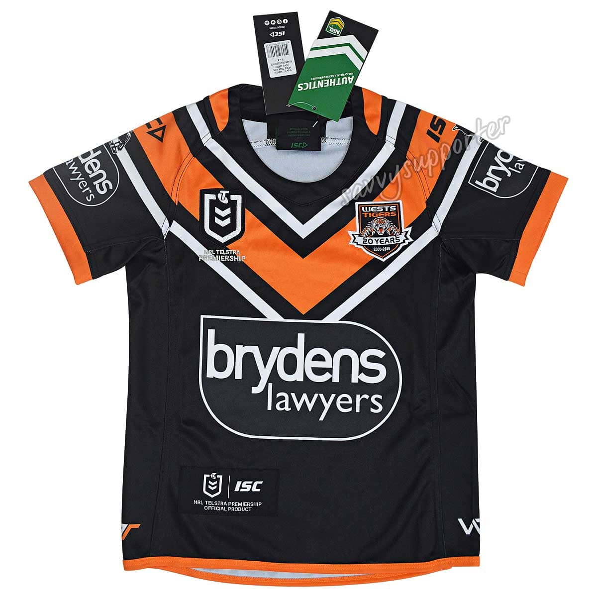 Wests Tigers NRL Home Jersey Wests Tigers NRL Home Jersey