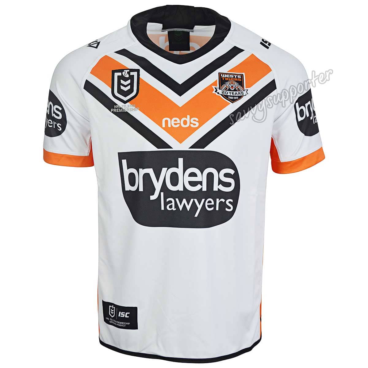 Wests Tigers 2019 NRL Away Jersey