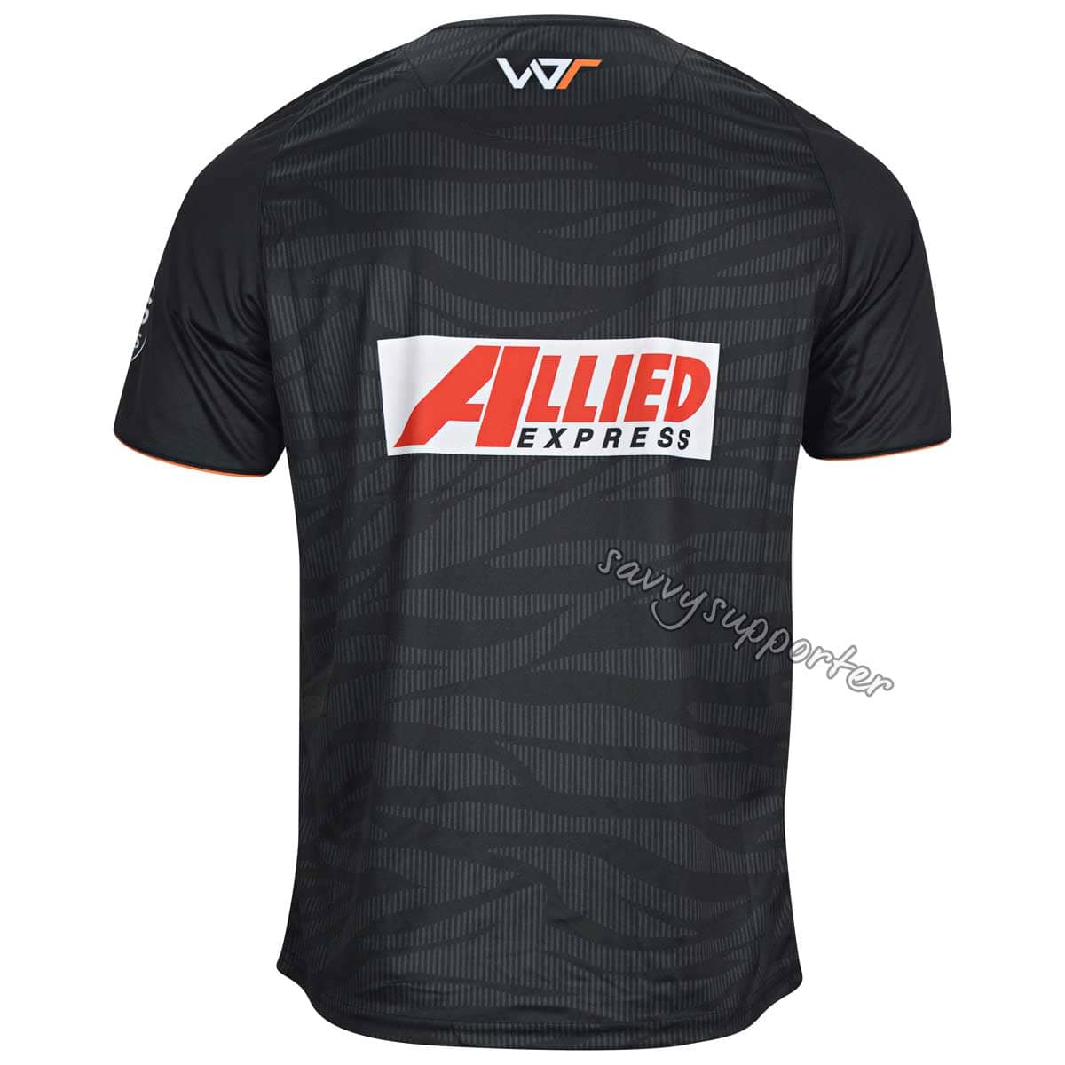 Wests Tigers 2019 NRL Mens Black Training Shirt