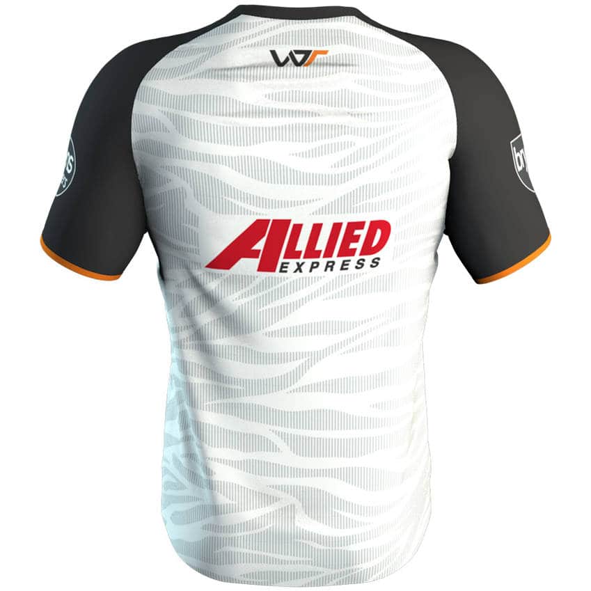 Wests Tigers NRL Mens White Training Shirt
