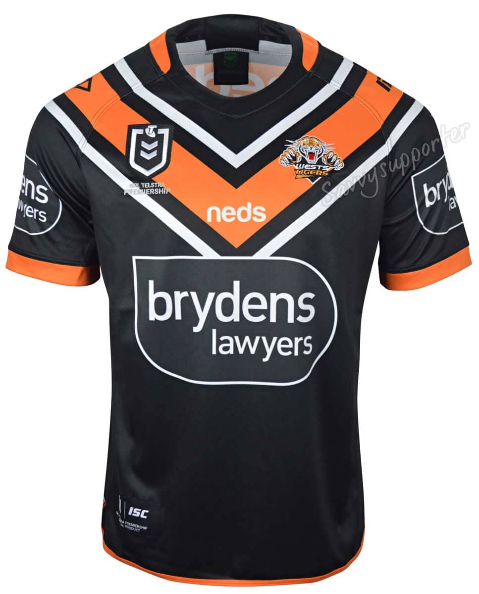 Wests Tigers NRL Mens Home Jersey sale