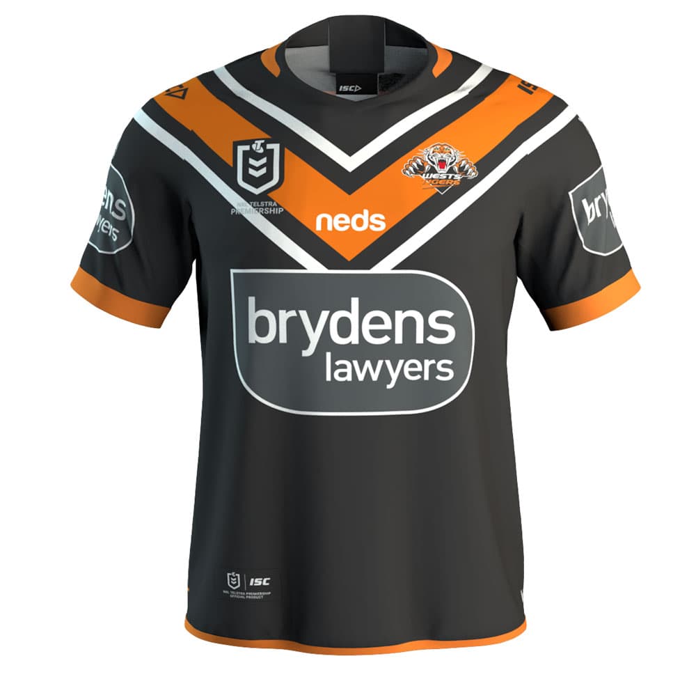 Wests Tigers NRL Mens Home Jersey sale