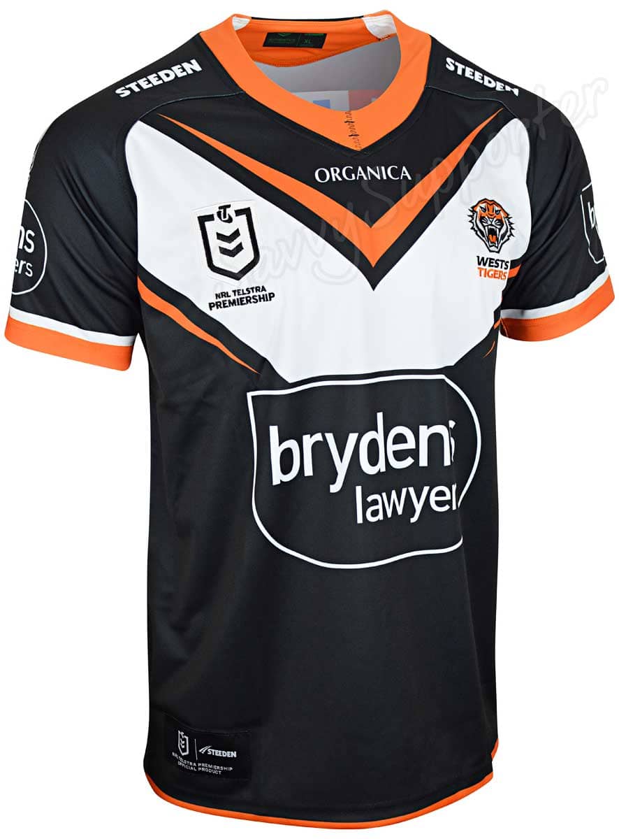 Wests Tigers NRL Mens Home Jersey