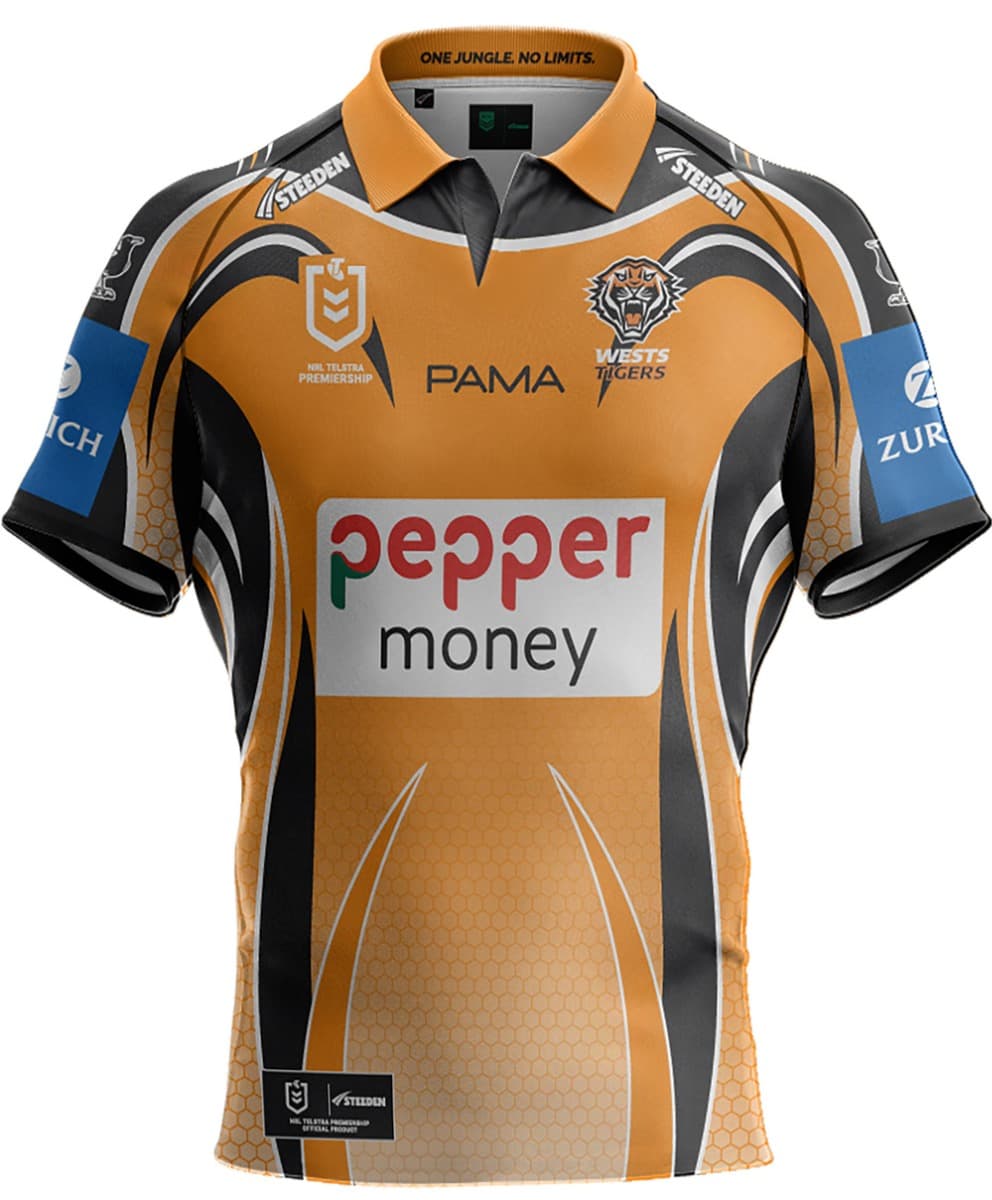Wests Tigers 2025 NRL Mens Heritage Jersey