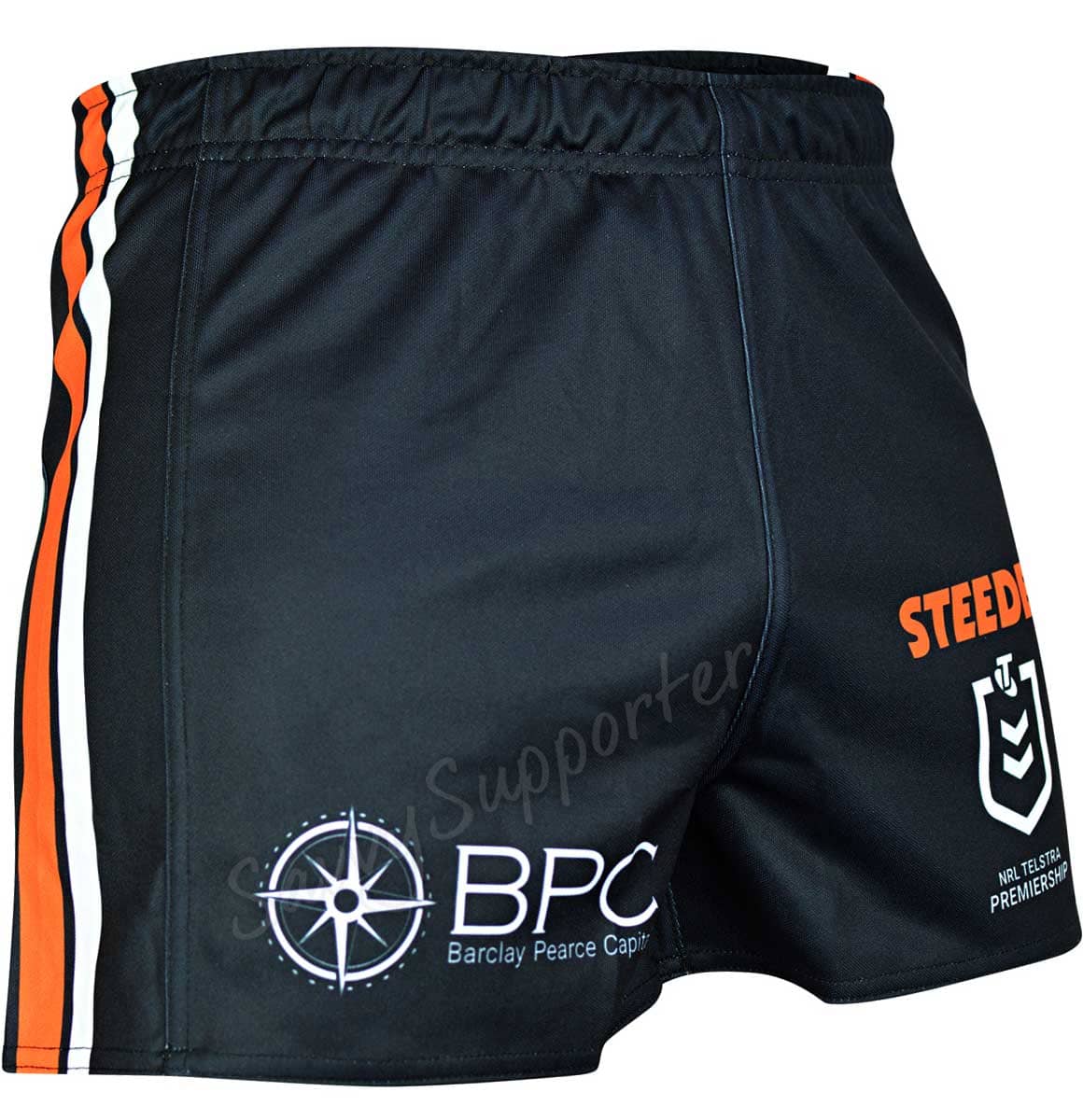 Wests Tigers NRL Mens Playing Shorts