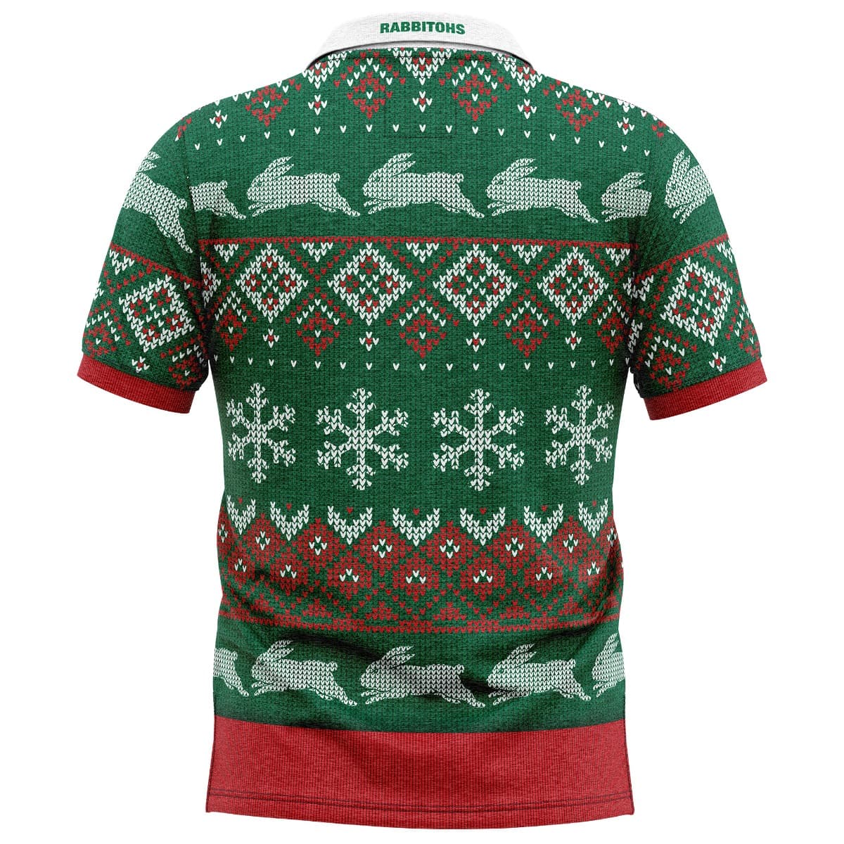 South Sydney Rabbitohs NRL Xmas Polo Shirt
