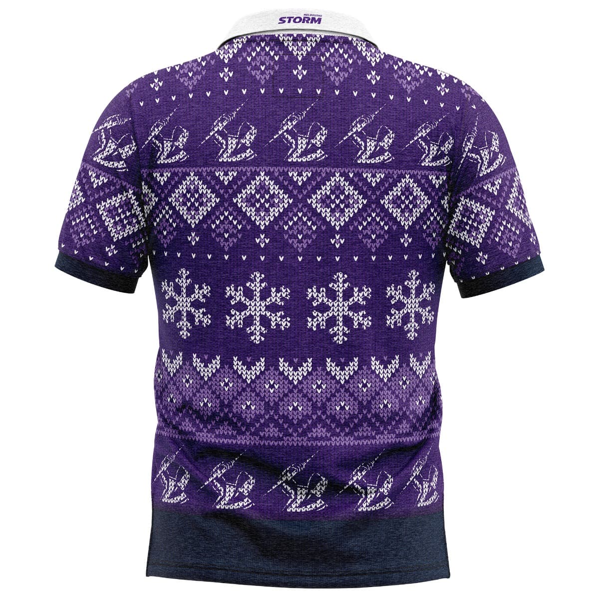 Melbourne Storm NRL Xmas Polo Shirt