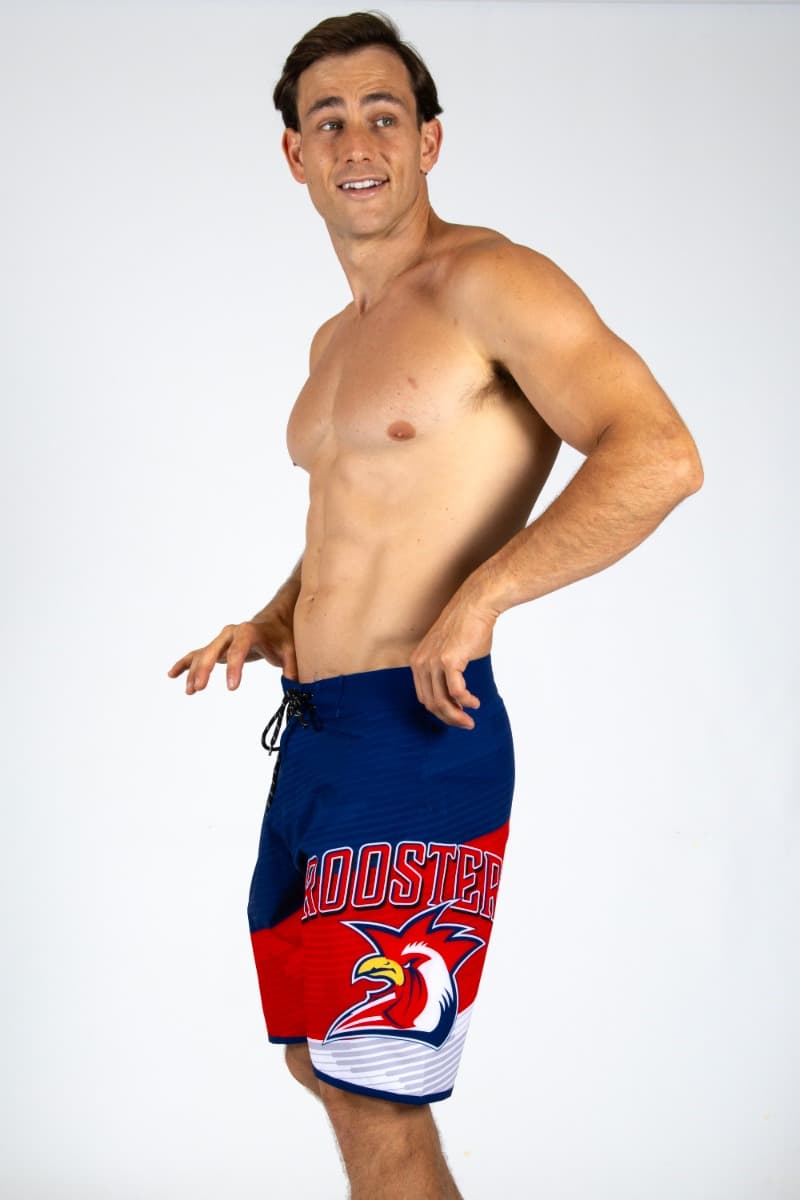 Sydney Roosters 2025 NRL Mens Barrel Board Shorts