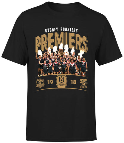 Sydney Roosters 2026 NRL Mens Premiers Team Photo Shirt