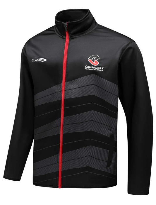 Canterbury Crusaders 2024 Rugby Union Mens Fleece Rain Jacket