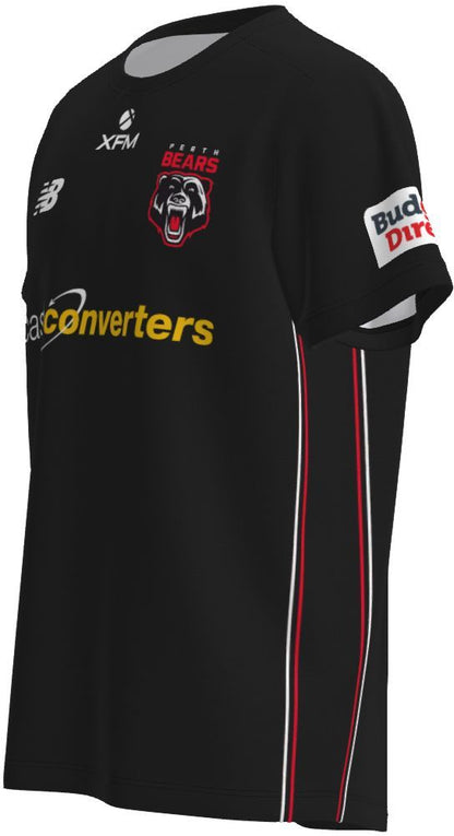 Perth Bears 2026 NRL Mens Black Training Shirt