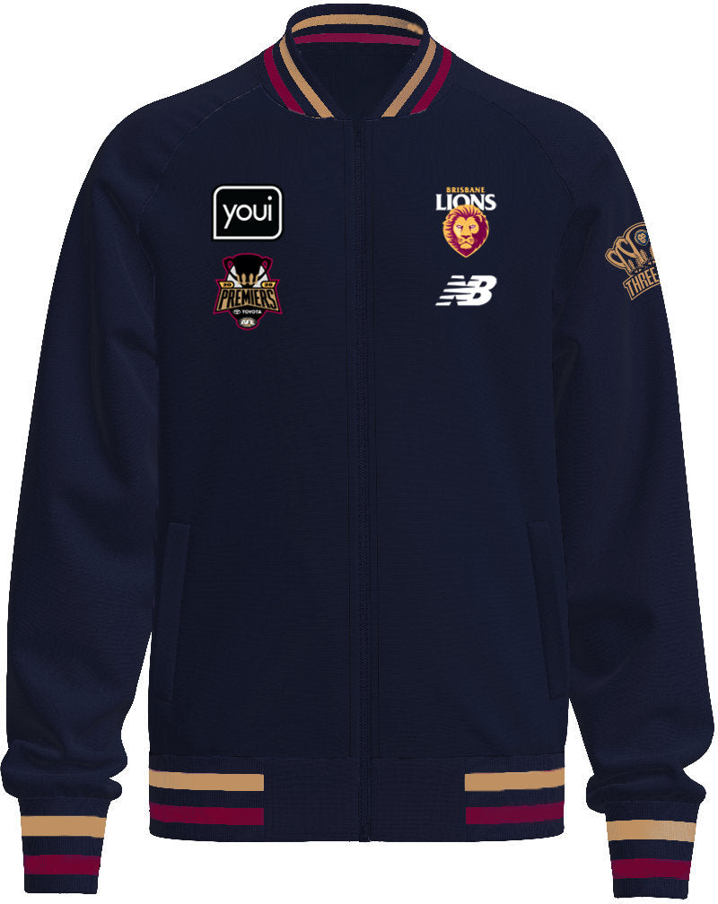 Brisbane Lions 2026 AFL Mens Premiers Bomber Jacket *PRESALE*