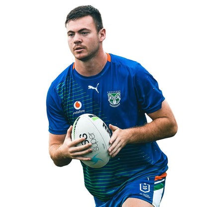 New Zealand Warriors NRL Mens Navy Training Shirt
