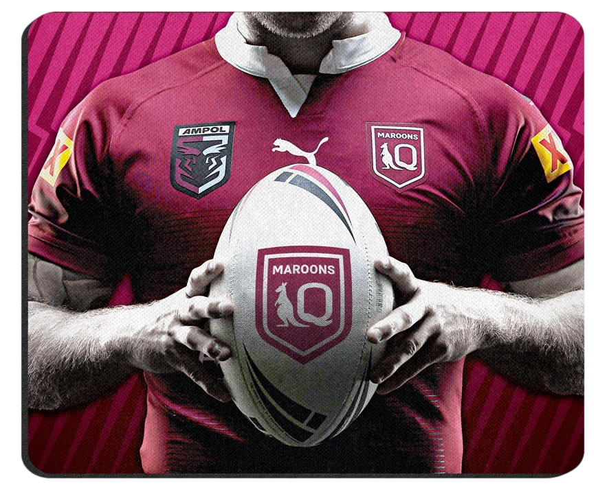 QLD Maroons 2026 State Of Origin  Mouse Mat