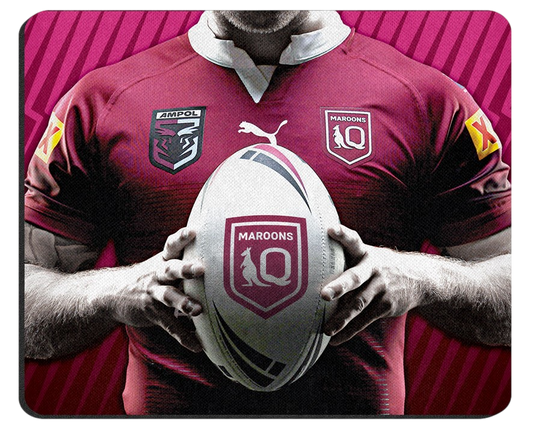 QLD Maroons 2026 State Of Origin  Mouse Mat