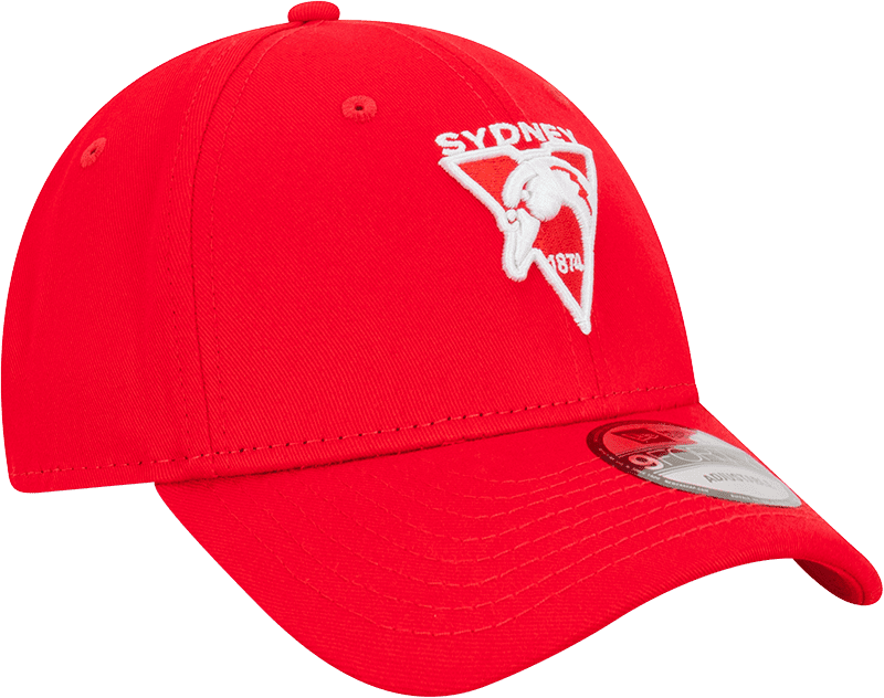 Sydney Swans Official Team Colours 9FORTY Cloth Strap Cap