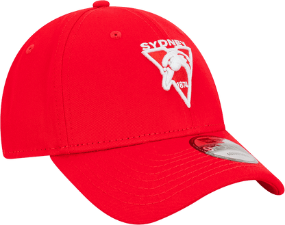 Sydney Swans Official Team Colours 9FORTY Cloth Strap Cap