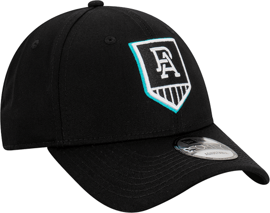 Port Adelaide Power AFL Adults New Era 9FORTY Cloth Strap Cap