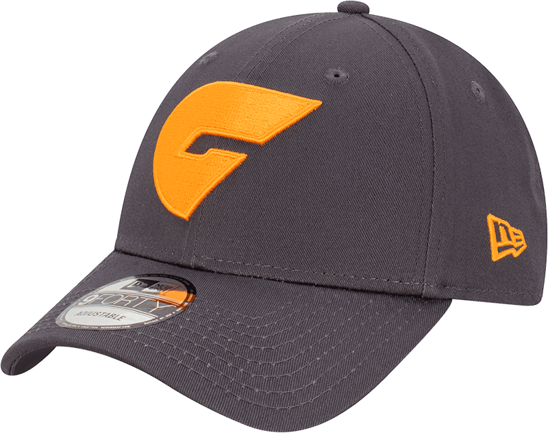 GWS Giants AFL New Era Adults 9FORTY Cloth Strap Cap