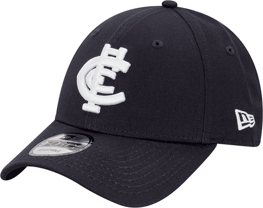 Carlton Blues Official Team Colours 9FORTY Cloth Strap Cap