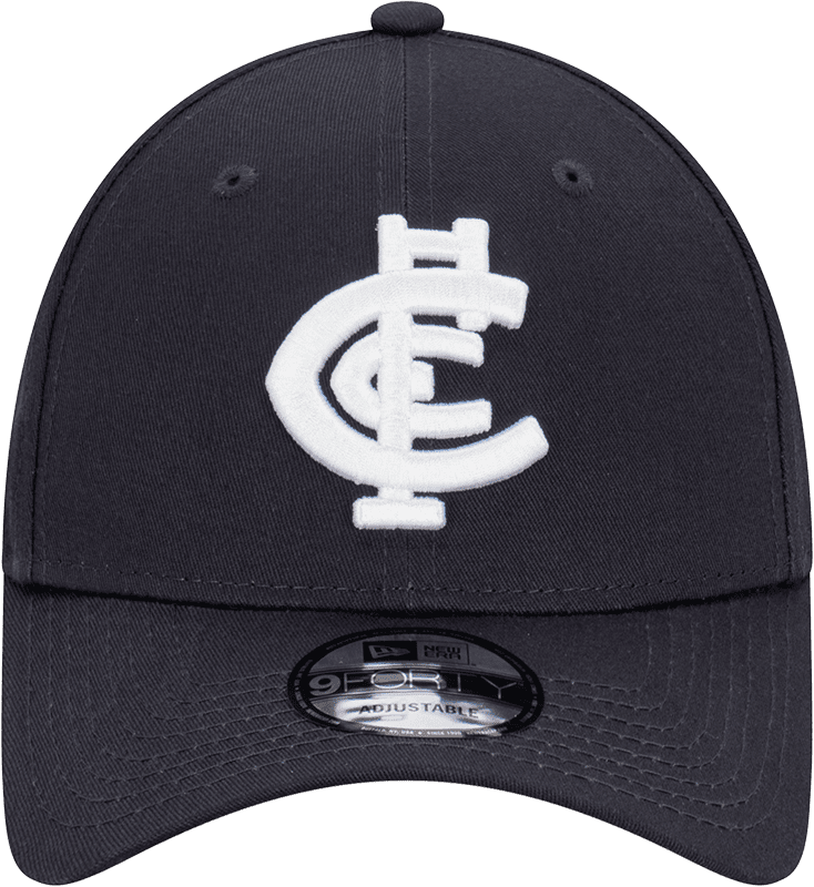 Carlton Blues Official Team Colours 9FORTY Cloth Strap Cap