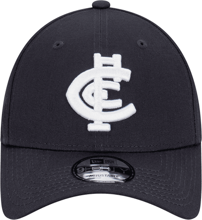 Carlton Blues Official Team Colours 9FORTY Cloth Strap Cap