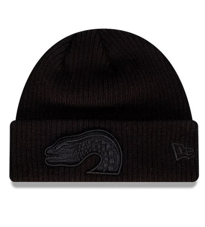 Parramata Eels NRL New Era Cable Knit Black Beanie