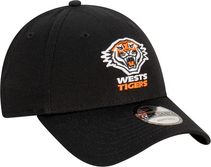 Wests Tigers NRL New Era 9Forty Colours Cloth Strap Cap