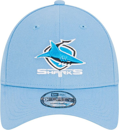 Cronulla Sharks NRL New Era 9Forty Colours Cloth Strap Cap
