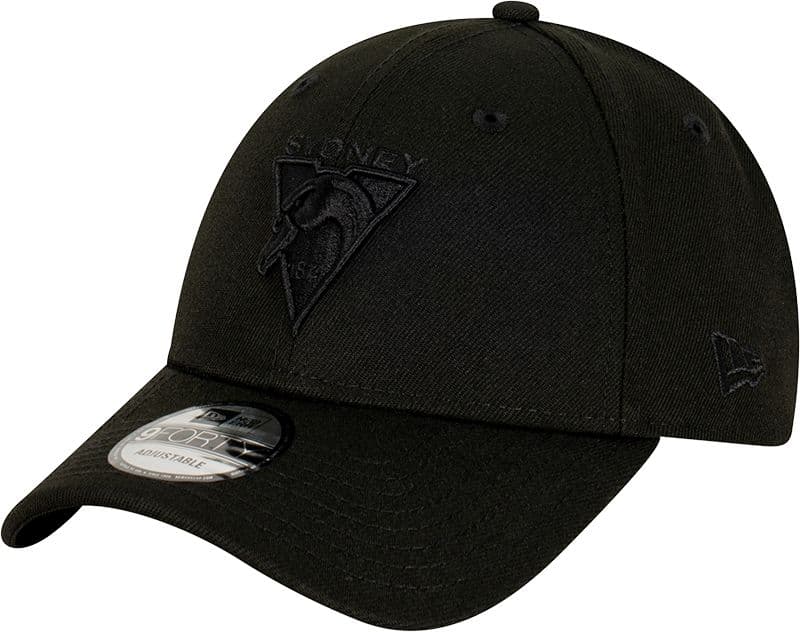 Sydney Swans AFL Adults New Era Black 9FORTY Snapback Cap