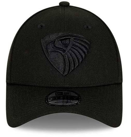 Hawthorn Hawks 2025 AFL Black on Black New Era Cap
