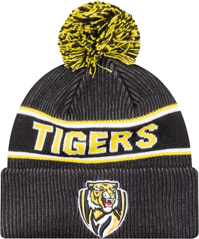 Richmond Tigers 2025 AFL New Era Knit Beanie