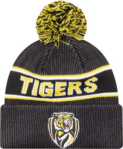 Richmond Tigers 2025 AFL New Era Knit Beanie