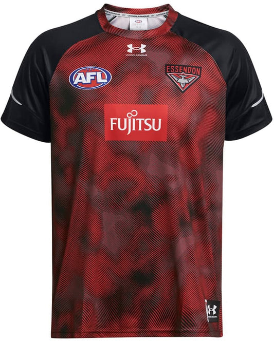 Essendon Bombers 2024 AFL Mens Warm Up Top