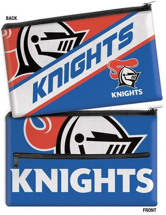Newcastle Knights NRL Large Logo Pencil Case
