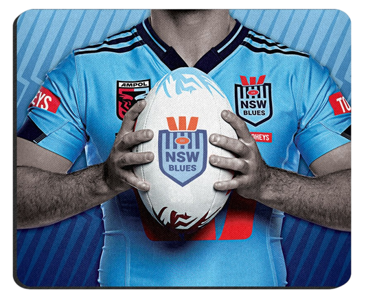 NSW Blues 2026 State Of Origin Mouse Mat