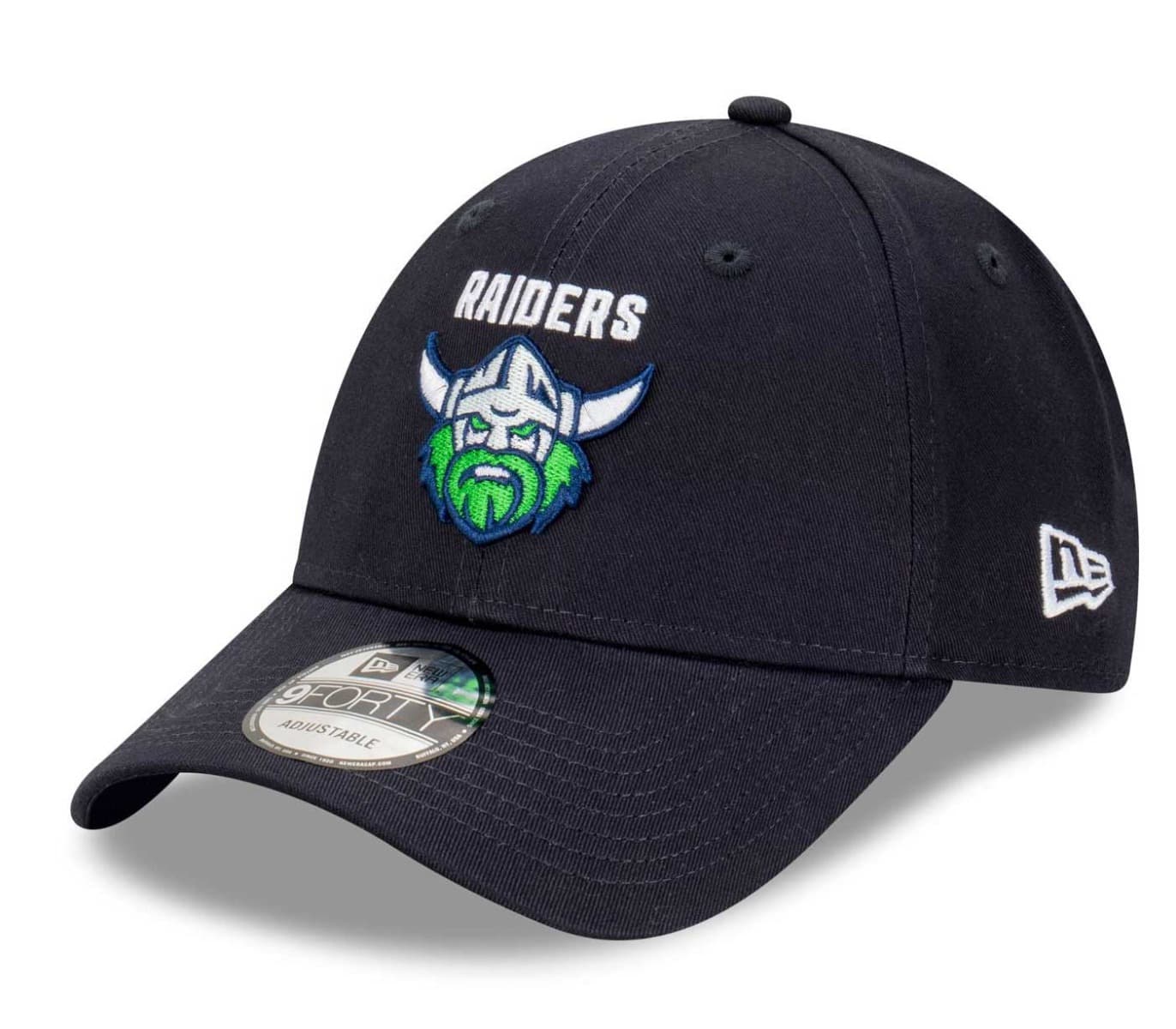 Canberra Raiders 2025 NRL New Era Cloth Strap Cap *NEW LOGO*