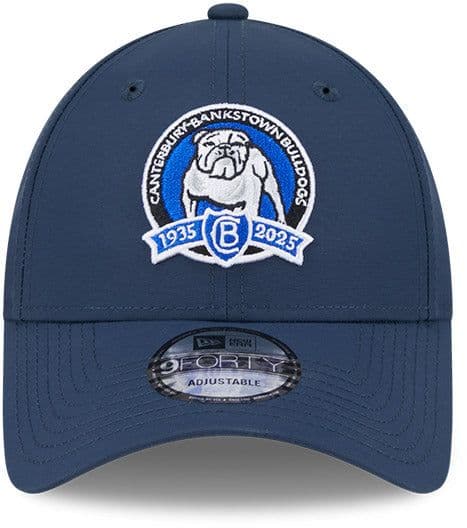 Canterbury Bulldogs 2025 NRL New Era 9Forty Media Cap