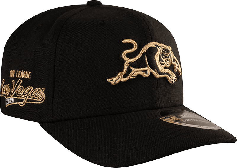 Penrith Panthers 2025 NRL New Era Vegas 970 Gold Cap