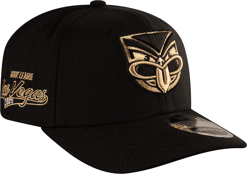 New Zealand Warriors 2025 NRL New Era Vegas Gold Cap