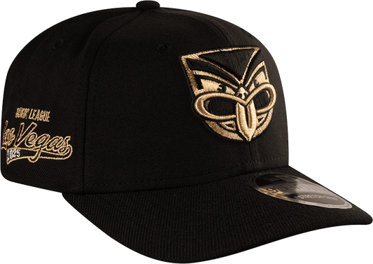 New Zealand Warriors 2025 NRL New Era Vegas Gold Cap