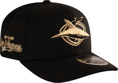 Cronulla Sharks 2025 NRL New Era Vegas Gold Cap